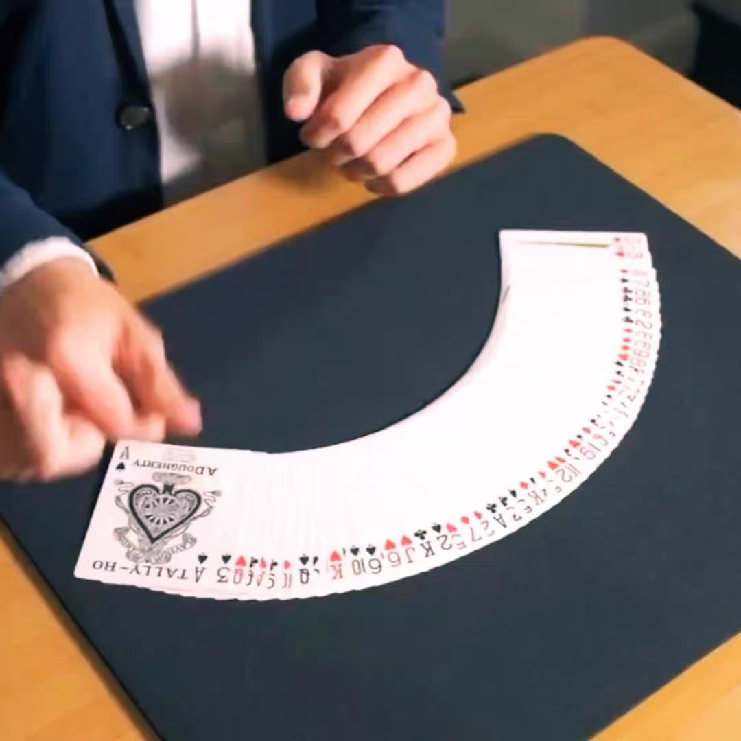 强效手法纸牌魔术流程 隔空转移效果 原版教学-镜琛的魔法库