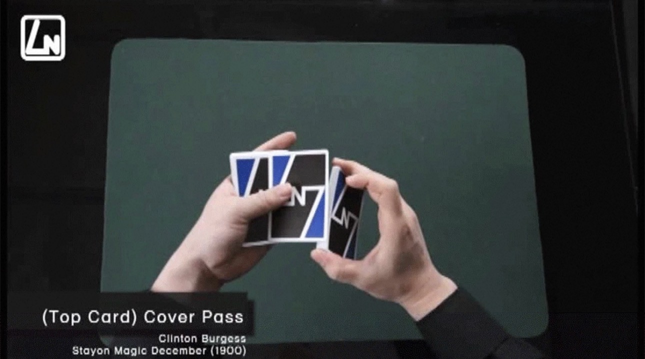 稀有控顶纸牌手法 The Pass 纯手法 实战高端技巧推荐！-镜琛的魔法库