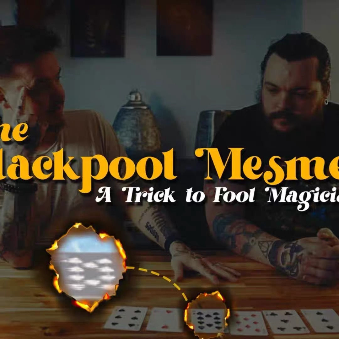 25年逆天超Fool纸牌读心数学原理魔术The Blackpool Mesmer by Lloyd Barnes-镜琛的魔法库