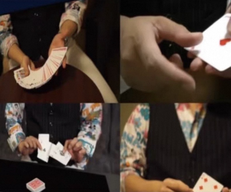 超强控牌集合手法技巧 魔术教学Control Collection by Akira Fujii-镜琛的魔法库